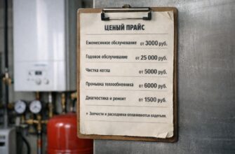 ЗВЕНИГОРОД: Сколько стоит обслуживание котельной частного дома