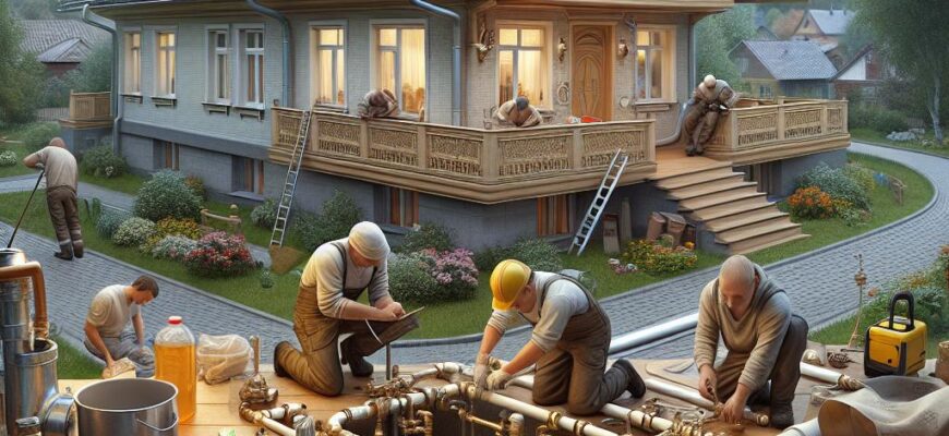 Ремонт водоснабжения частного дома в Звенигороде: возвращаем комфорт и уверенность в каждую каплю