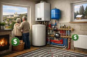 Звенигород: водяное отопление частного дома