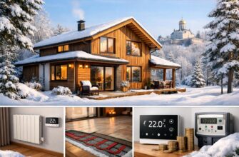 Звенигород: электрическое отопление частного дома