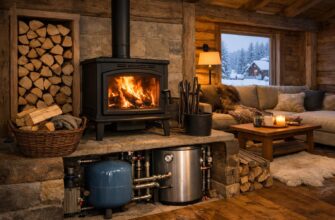 Отопление без счётов: дровяной комфорт для частного дома в Звенигороде